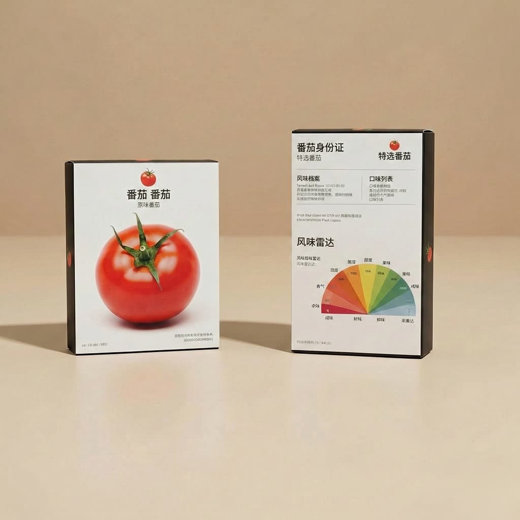 三原番茄盲盒:每颗番茄都有「风味档案」