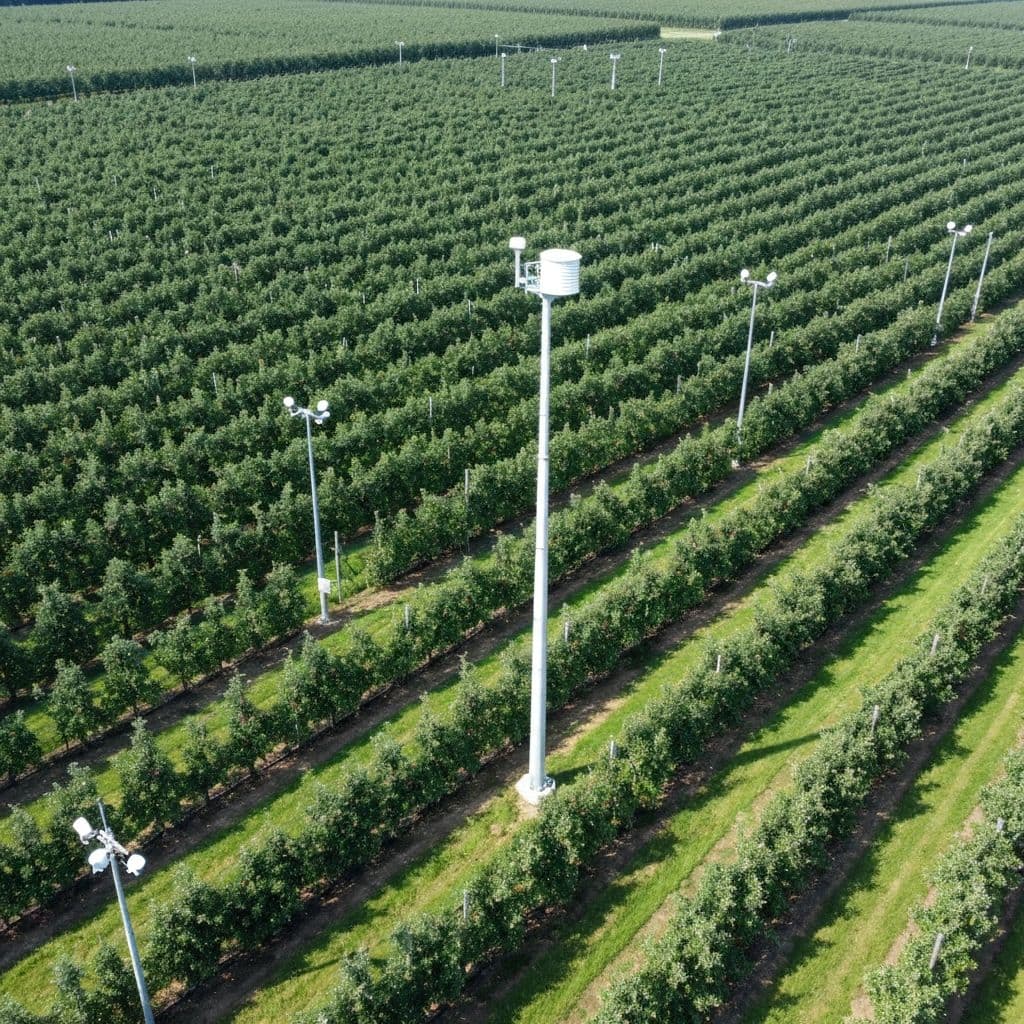 黄陵智慧果园:56亩物联网全覆盖的标准化建设标杆