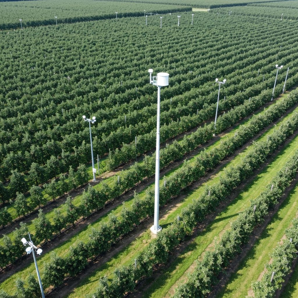 黄陵智慧果园:56亩物联网全覆盖的标准化建设标杆